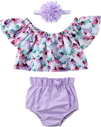 purple newborn outfit
