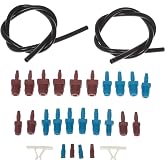 Dorman 13911 Master Cylinder Bleeder Kit - 22 In. Hose, Clip, And Sae And Metric Fittings Universal Fit