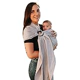 linen baby sling