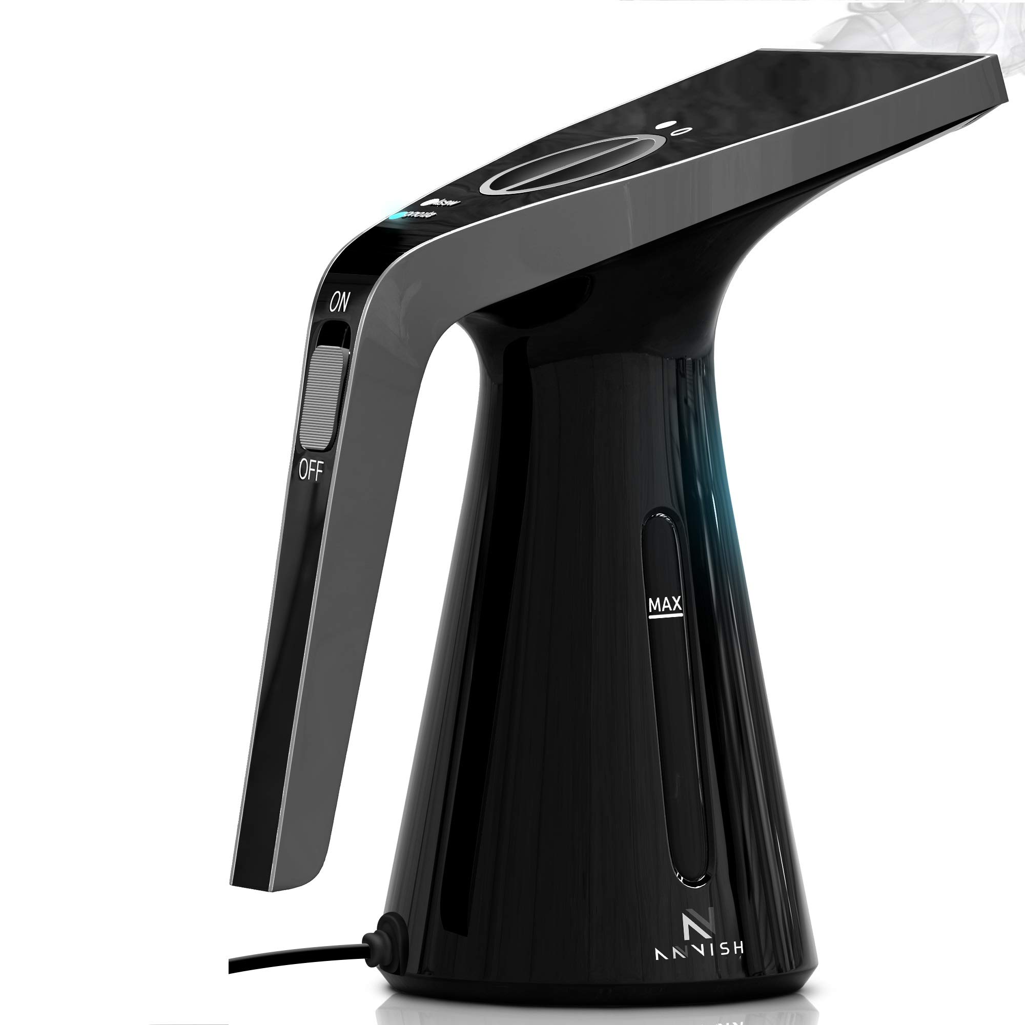 ANVISH Steamer for Clothes, Handheld Garment Portable Steamer, Compact Fabric Steam Iron with High Capacity for Home and Travel [Upgraded Version]