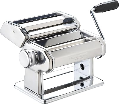 KitchenCraft World of Flavours Pasta Maker Manual Pasta Machine 9 Thickness