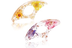 Book Page Holder, Kaluofan 2PCS Thumb Book Page Holder, Book Accessories for Reading Lovers, Handmade Dried Flower Book Opene