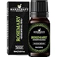Handcraft Blends Rosemary Essential Oil - 0.33 Fl Oz - 100% Pure and Natural - Premium Grade Essential Oil for Diffuser and Aromatherapy, and DIY Soap Making