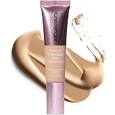 MCoBeauty Miracle Flawless Skin Liquid Foundation - Light Nude | Buildable Medium Coverage, Dewy Finish for All Skin Types, Hydrating Face Makeup, Vegan &amp; Cruelty Free