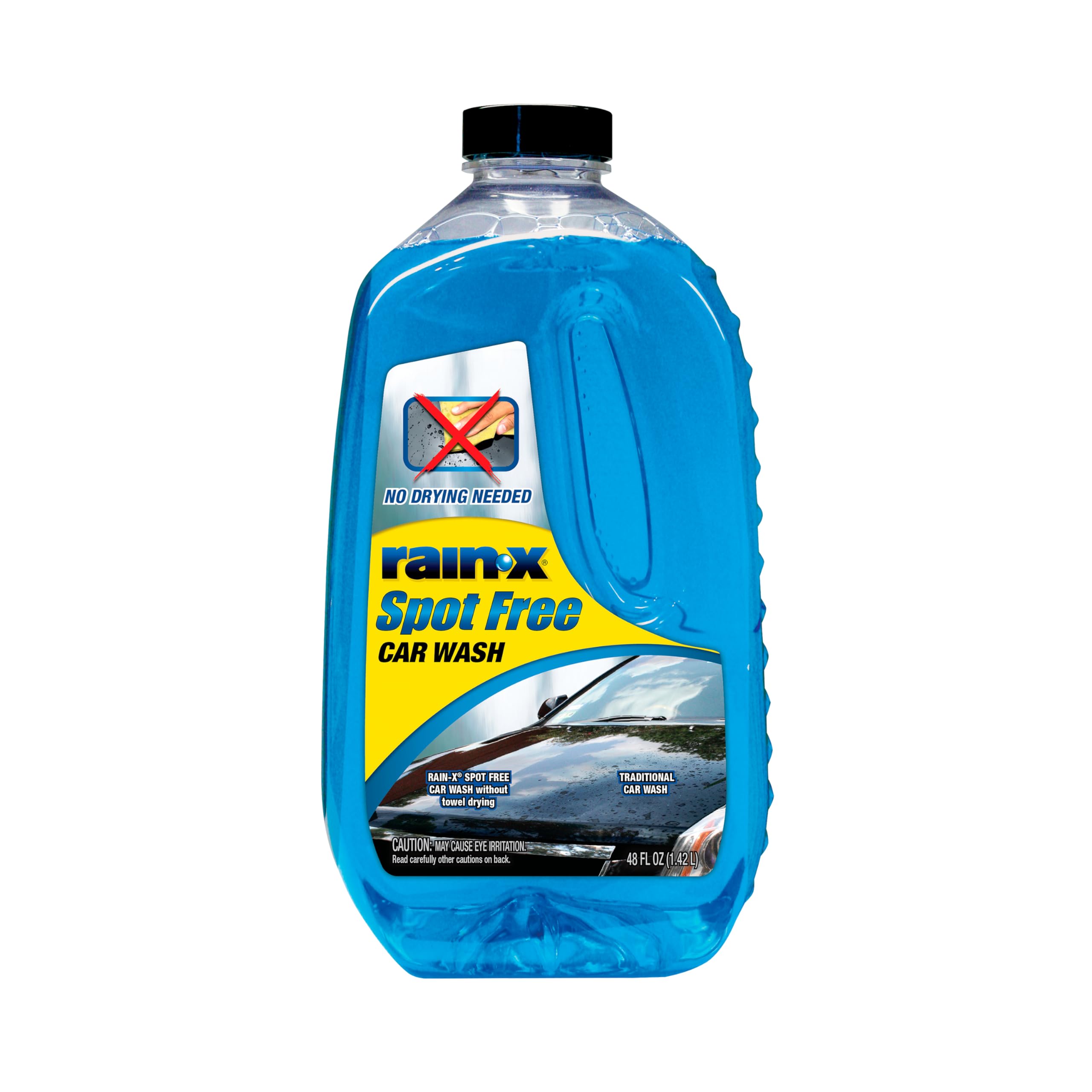 Photo 1 of Rain-X 620073 - Car Wash Deep Cleaning, High Foam Soap Provides Spot Free Shine with No Towel Or Hand Drying Needed - Car soap for car cleaning and detailing 48 fl oz