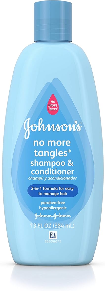 johnson's no more tangles shampoo and conditioner