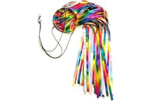 EONBES Ribbon Windsock Streamer, Outdoor Decorations for Your Patio, Garden, Yard, Dock and Camper, 49-Inch, WS49-YH