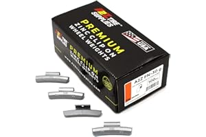 A2Z TIRE SUPPLIES FN Series Hammer on ZINC Wheel Weights Coated (30 g) Box of 50pcs