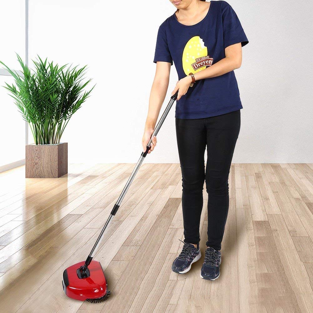 Bsbda Sweeper Mop New Design And Easy Use Auto Spin Hand Push
