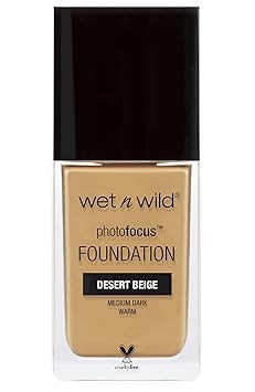 Wet 'n Wild Photo Focus Foundation, Desert Beige, 30ml