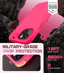 Mobnano for iPhone 14 & iPhone 13, Compatible with
