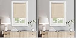 Cordless Light Filtering Mini Blind - 34 Inch