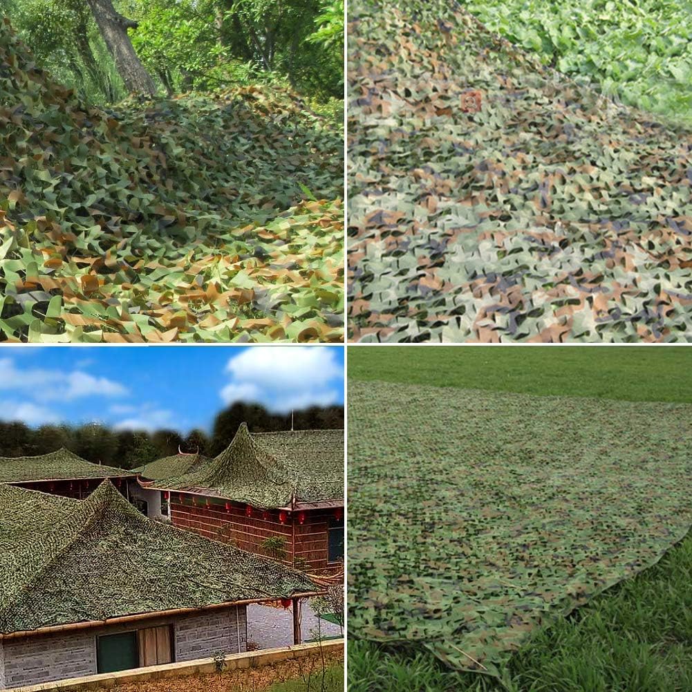 LFS Camouflage Netting, Camo Netting, Hunting Shooting Netting, Green