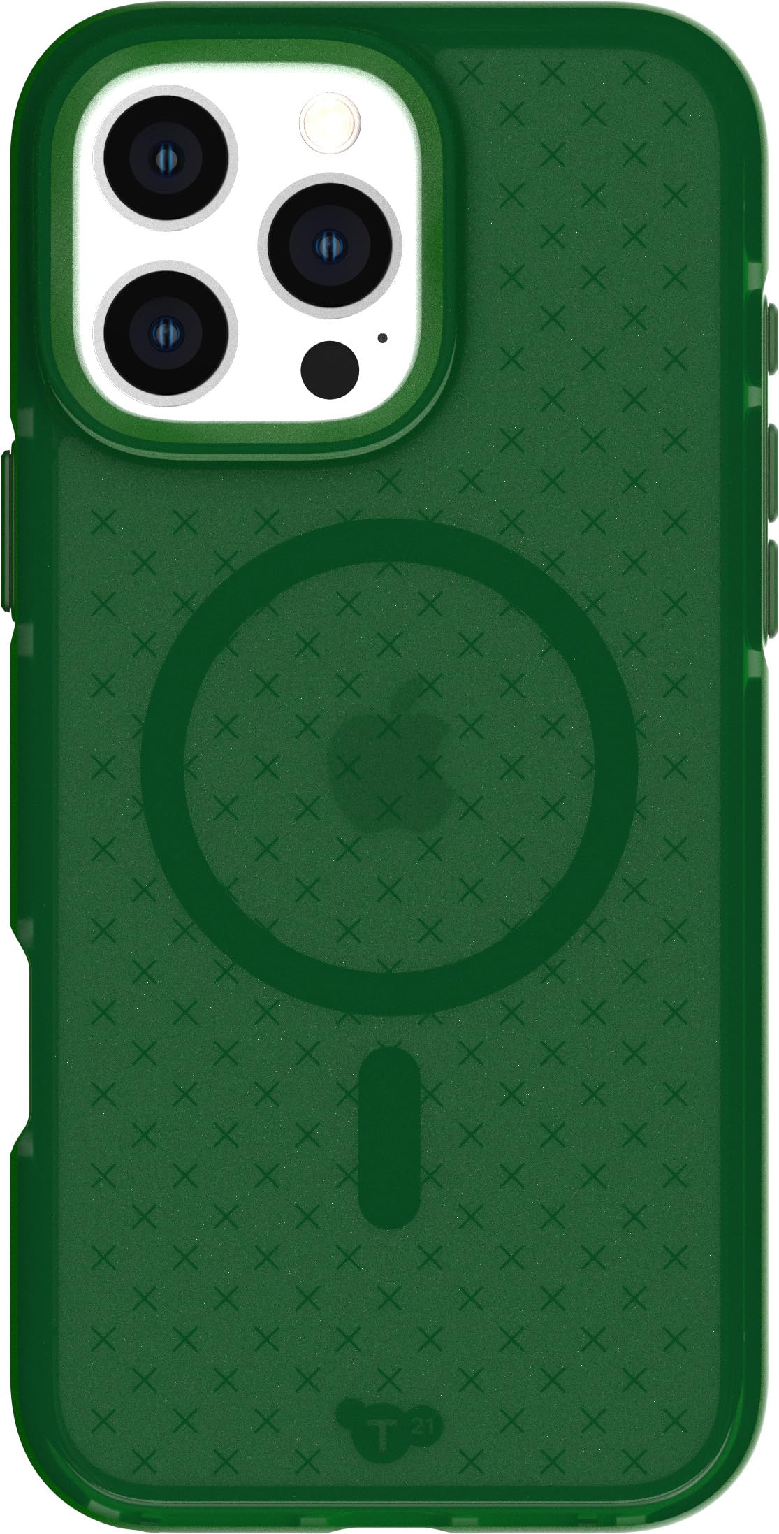 Tech21 EvoCheck for iPhone 16 Pro Max Compatible with MagSafe - Impact Protection Case - in Forest Green