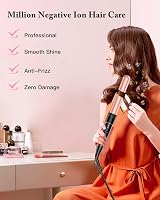 BESTOPE PRO 6-in-1 Hair Curler Set Ceramic Wand 210/180C Dual Voltage view 2
