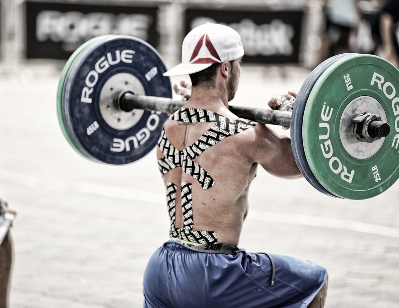 RockTape Original 2-Inch Water-Resistant Kinesiology Tape, 16.4-Foot Continuous Roll, Beige: Sports & Outdoors