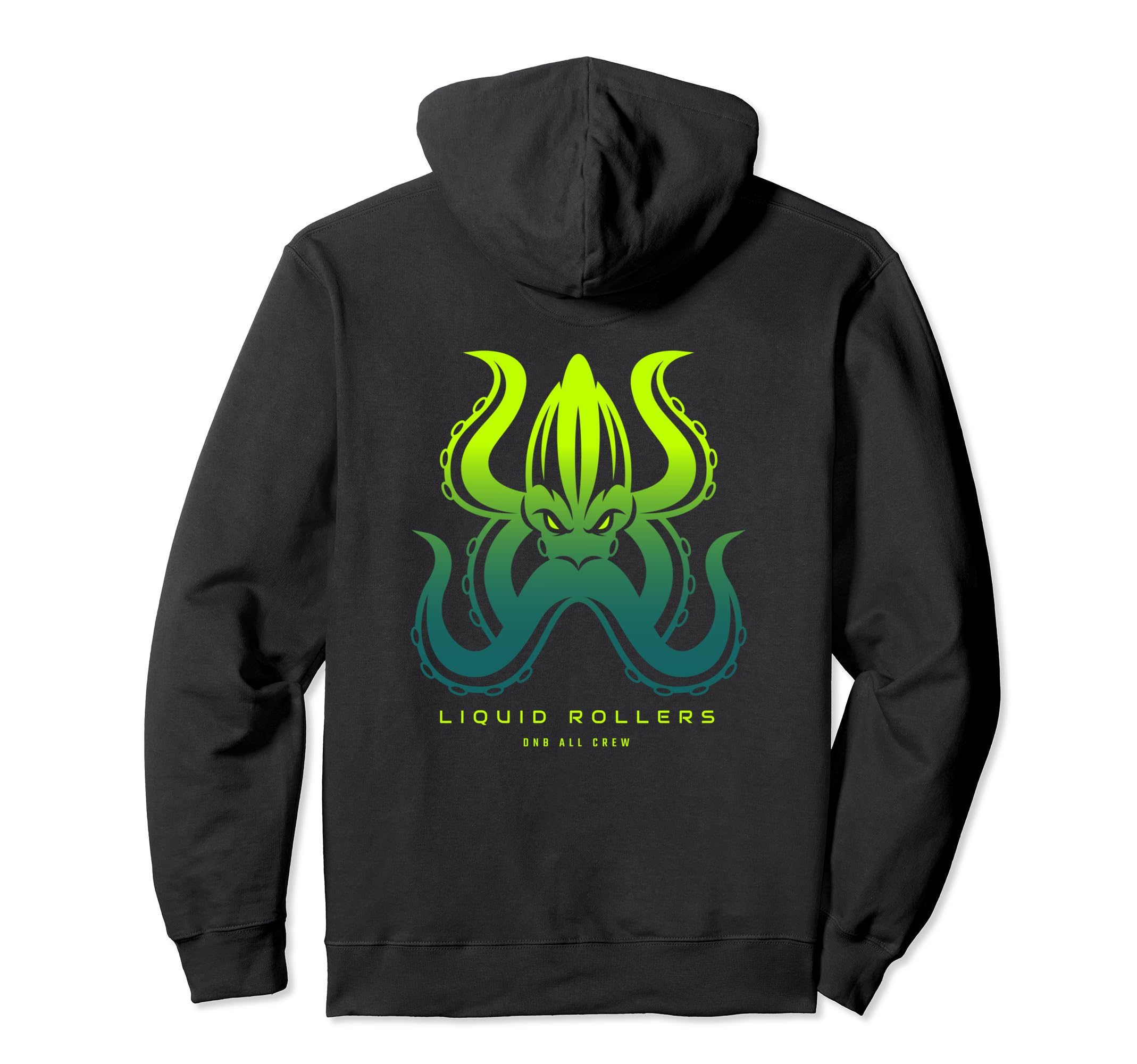 Liquid Drum And Bass DnB Octopus Drum N Bass Pullover Hoodie