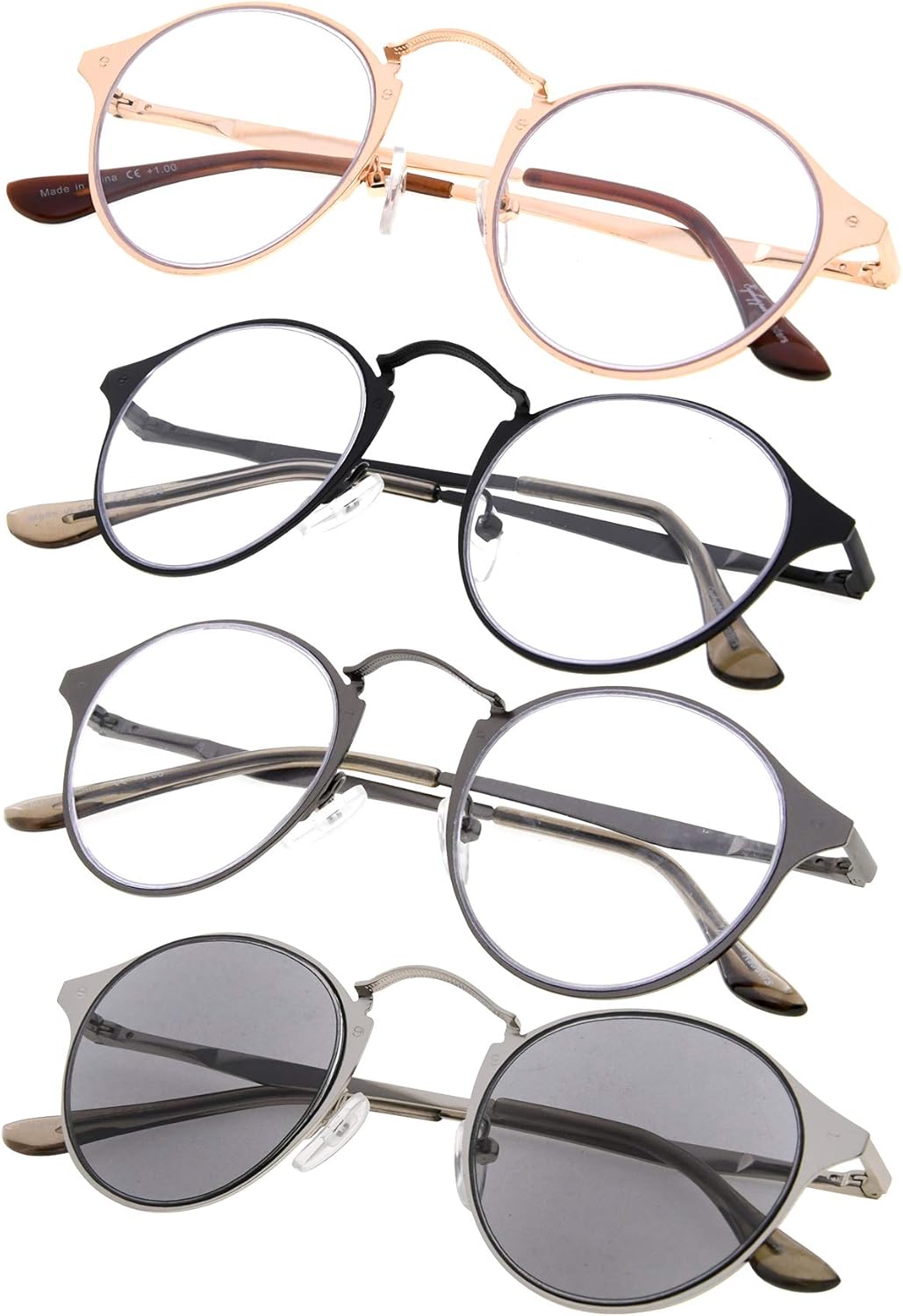 round reading sunglasses