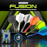 WINMAU Fusion Integrated Flight & Shaft System No.2 Purple Medium Length view 6