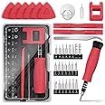 Small Precision Computer Screwdriver Set: EasyTime 35IN1 Mini Screwdriver Repair Tool Kit, with 22 Magnetic Drill Bits, Magnetizer, Suitable for PC, Phone, Camera, Laptop, PS4, PS5 and Watch