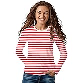 Ipuang Girls' Long Sleeve Cotton Striped T-Shirt: Classic Comfort & Style for Little Fashionistas