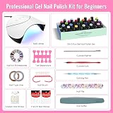 VANREESA 24 Colors Gel Nail Polish Set with 36W UV/LED Lamp Starter Kit view 7