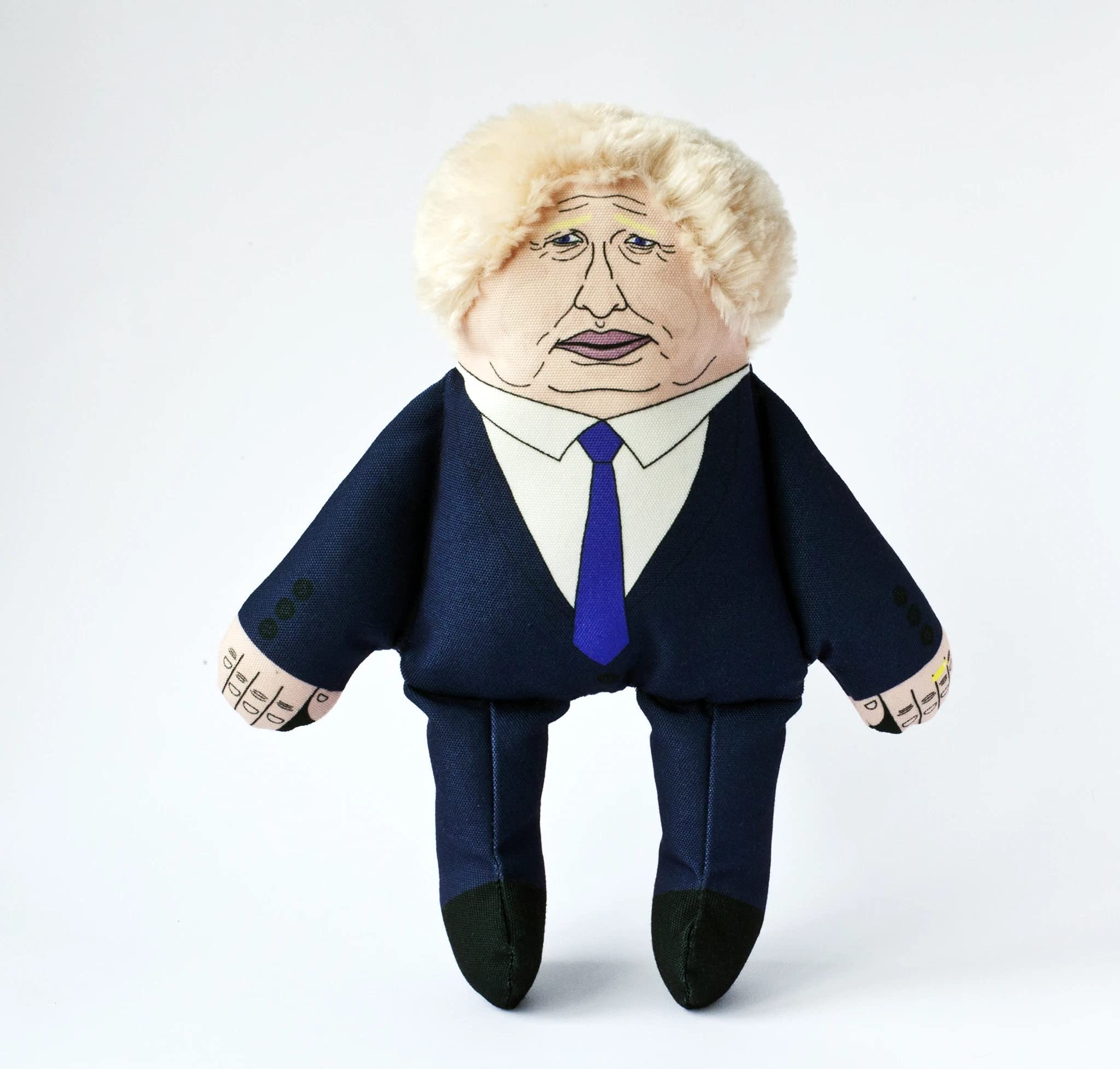 Pet Hates Toys Political Leaders Soft & Squeaky Dog Toys For Small & Large Dogs (Regular, Boris Johnson)