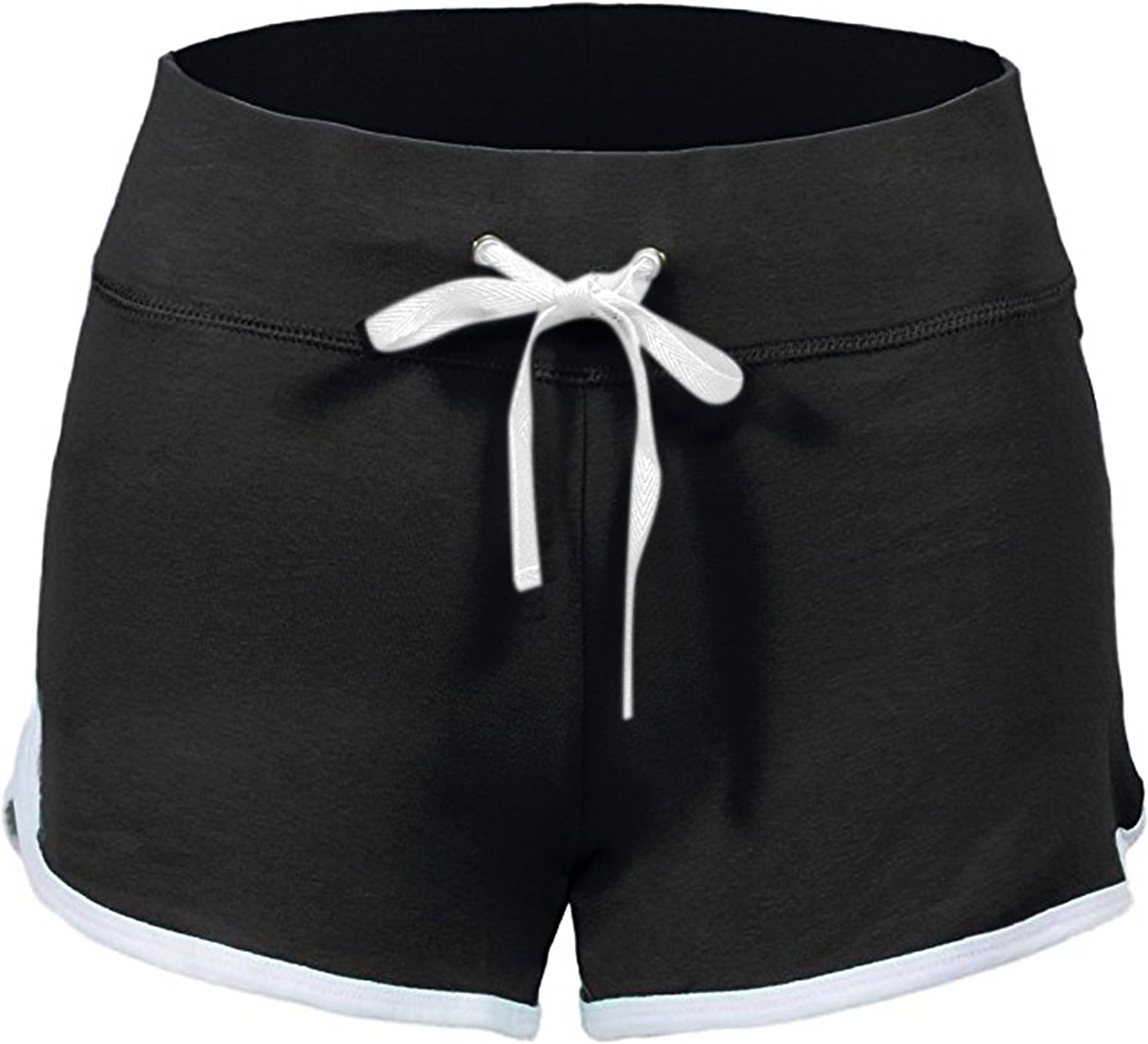 SwissWell Women's Sport Shorts Cotton Yoga Fitness Training Lightweight Running Casual Loose Cotton Elastic Waist Yoga Pants