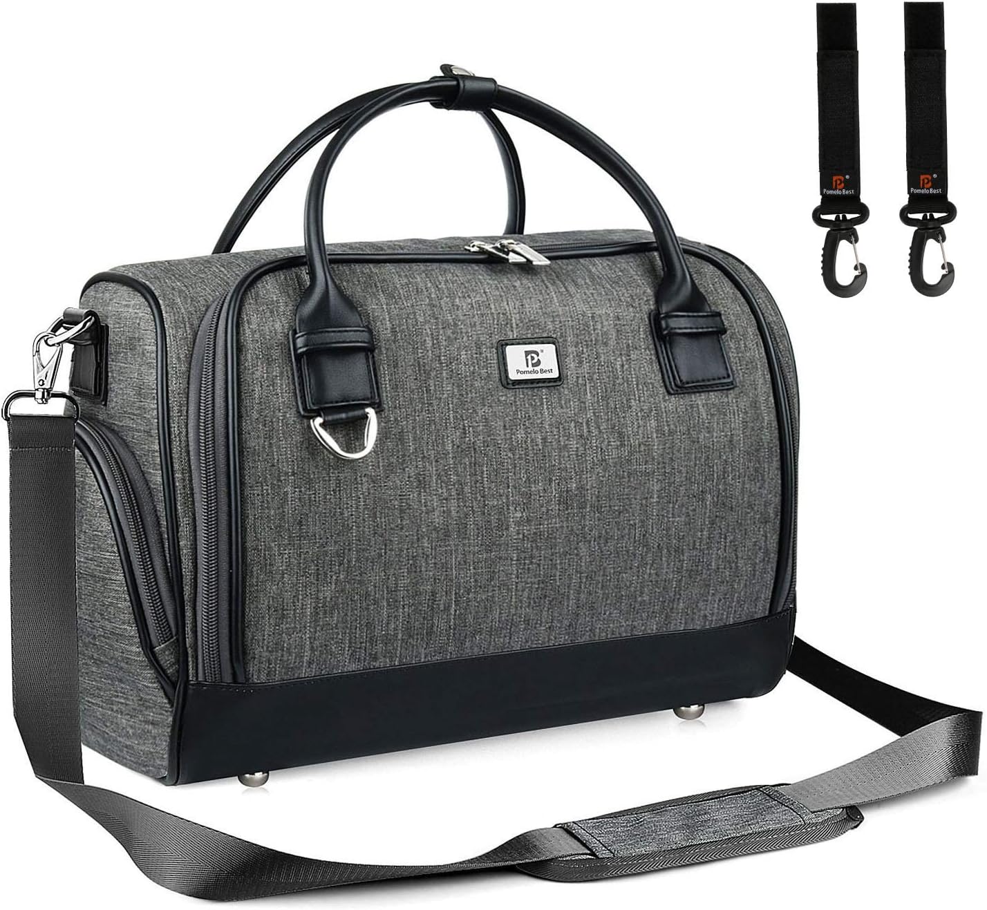 changing bag with pram clips