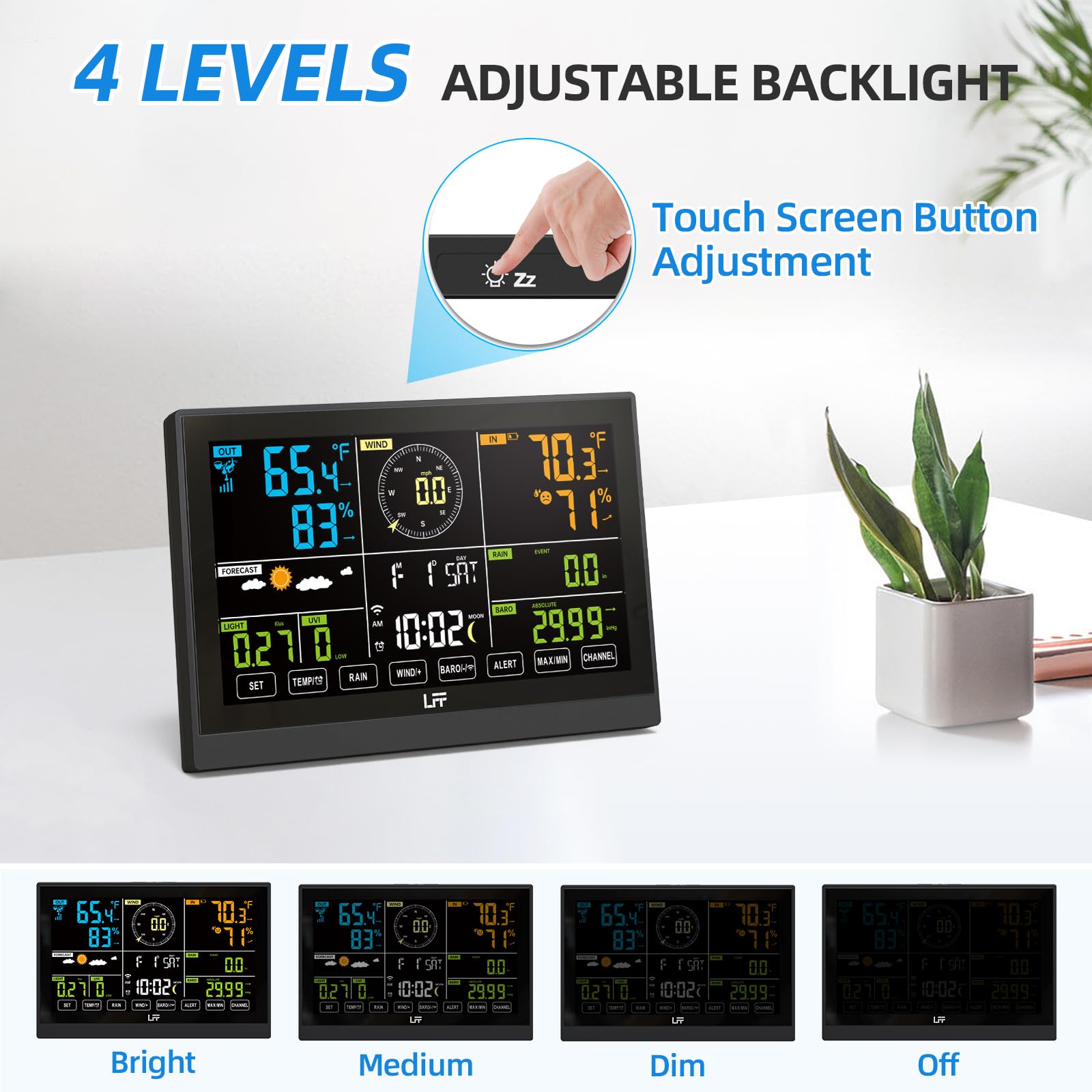 Mua LFF Weather Station, with Outdoor Sensor, Wireless Weather Station ...