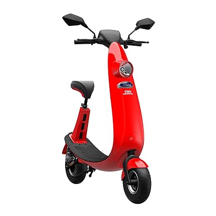 Ford Elektroroller OjO - Stylischer Elektro Scooter max. 25 km/h - Rot