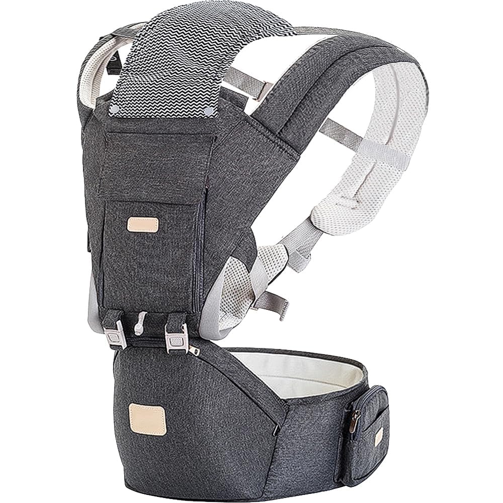 Photo 1 of Baby Carrier Newborn to Toddler - Multifunctional 6-in-1 Ergonomic All Positions Baby Carrier with Hip Seat, Face-in & Face-Out Front and Back Carry Holder Backpack for Infant Child Toddler 7-40 lbs