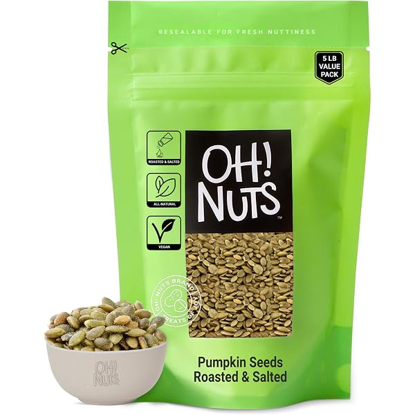 thumbnail image 2 of Good Sense Roasted & Salted Pumpkin Seeds (Pepitas... 2 of 14