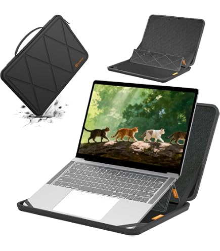 Smatree MS43 Hard EVA Case with Stand for 14 HP Pavilion x360 14t-ek1000 | Compatible for 14 inch HP Pavilion x360 2-in-1 14t-ek1000/14-ek0097nr, for 14 inch HP Envy x360 14t-es000 Sleeve Smatree MS43 Hard EVA Case with Stand for 14 HP Pavilion x360 14t-ek1000 | Compatible for 14 inch HP Pavilion x360 2-in-1 14t-ek1000/14-ek0097nr, for 14 inch HP Envy x360 14t-es000 Sleeve