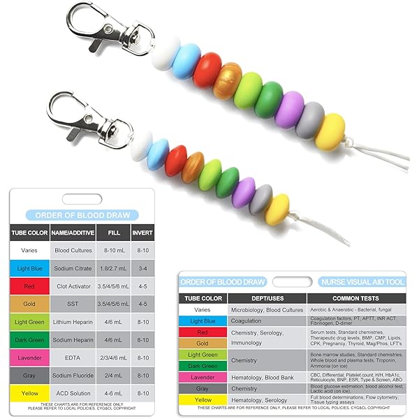 Phlebotomy Phlebotomist Blood Draw Solution Hospital Medical Doctor Neck Lanyard