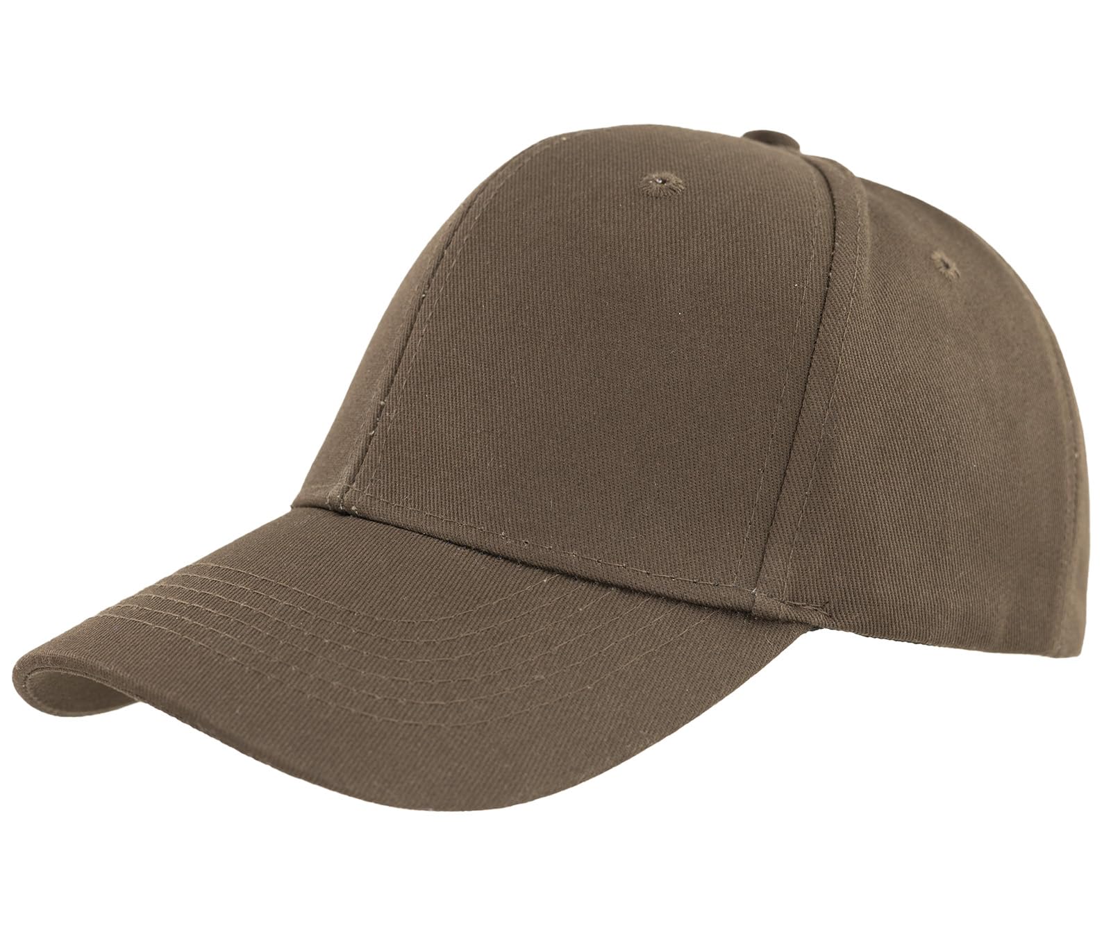 Himozoo Women Men Baseball Cap 100% Cotton Washed Shark Embroidery Dad Hat (Coffee Vintage)