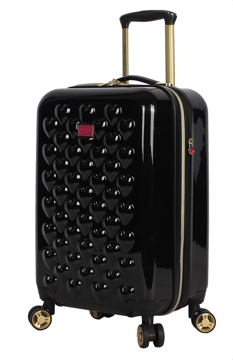 betsey johnson wheeled carry on