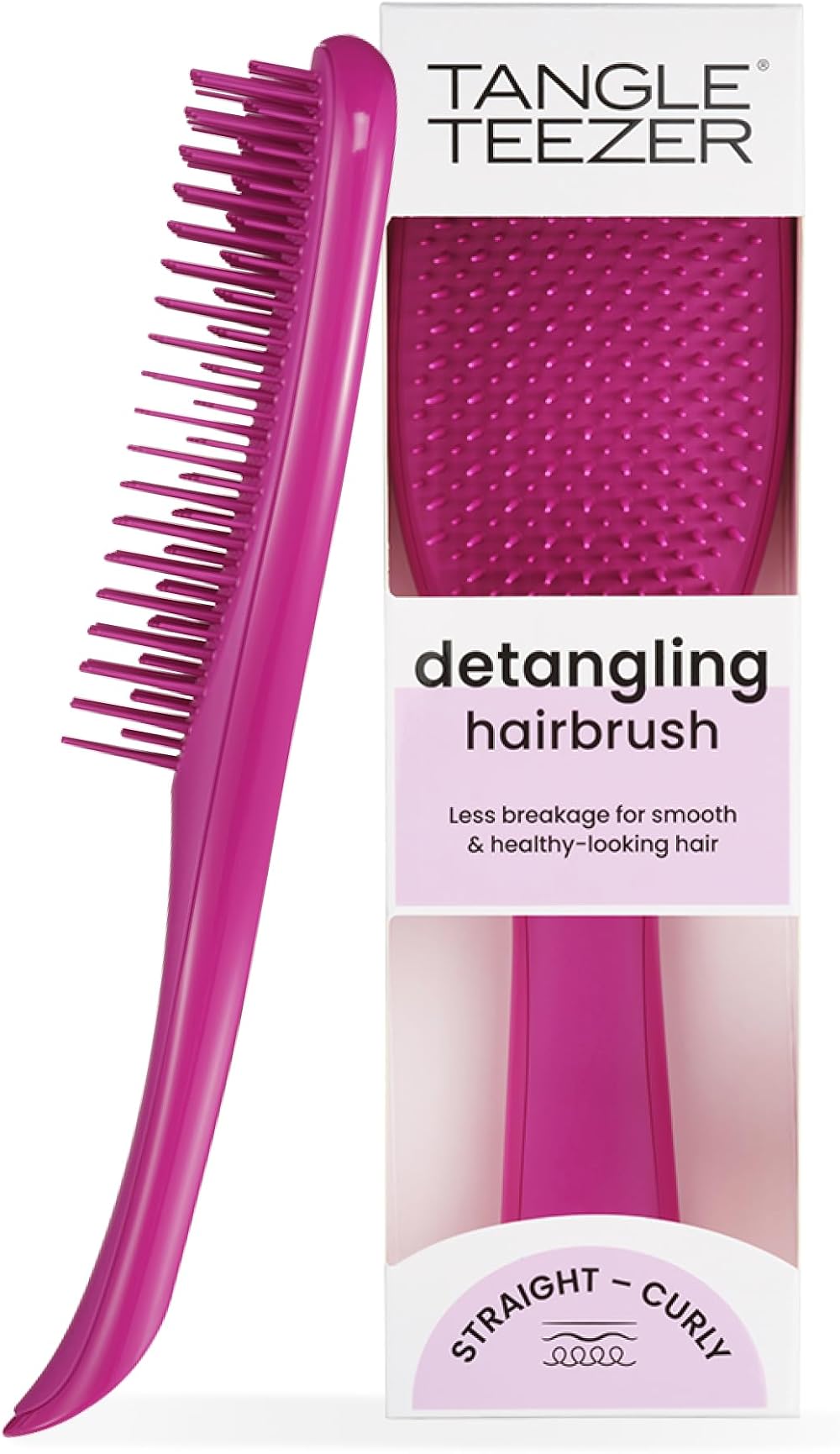 Tangle Teezer Ultimate Detangler Hairbrush Electric Raspberry Pink