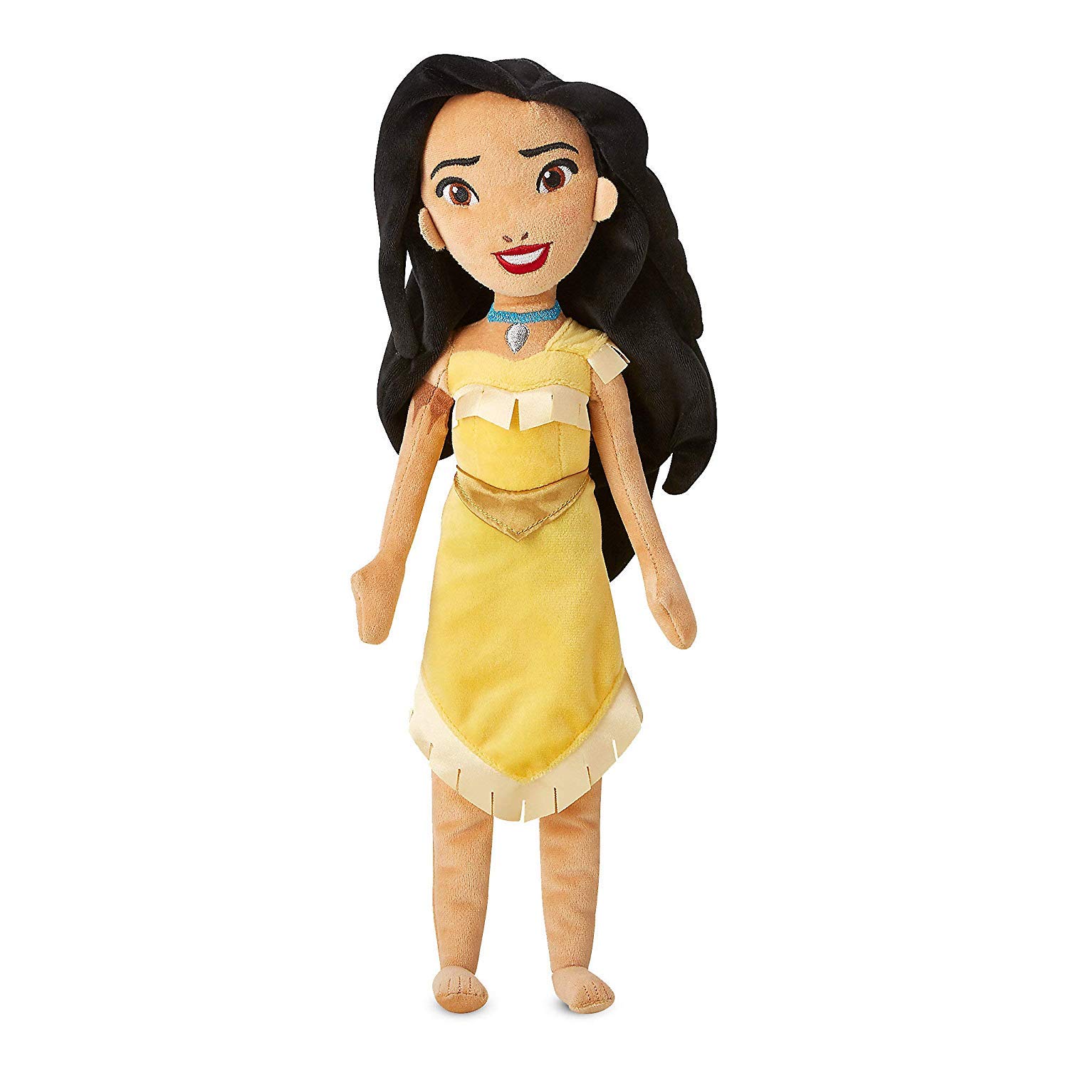Disney Store Official Pocahontas Soft Toy Doll, 45cm/17”, Princess Doll in Dress with Satin Details, Suitable for All Ages