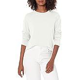Velvet by Graham & Spencer Women's Heather Cotton Slub Long Sleeve Tee