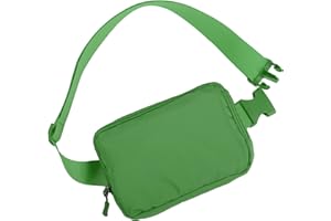 Didida Mini Green Belt Bag, Fashion Waist Packs Unisex Fanny Packs for Women Men crossbody with Adjustable Strap for Outdoors Workout Travel Casual Running Hiking Cycling