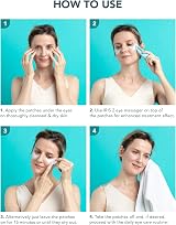 FOREO IRIS Under Eye Gel Patches - Dark Circles Wrinkles Puffiness - 60 pcs view 8
