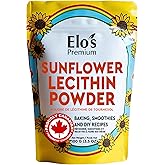 Sunflower Lecithin Powder 100g – Non-GMO Plant-Based Emulsifier for Baking, Smoothies, and DIY Recipes BY ELO’S PREMIUM