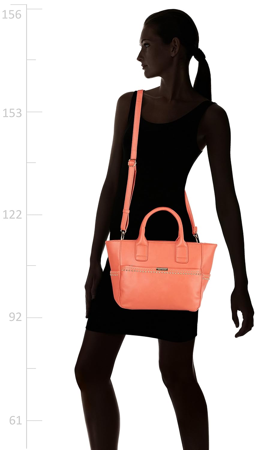 caprese daisy women's tote bag (orange)