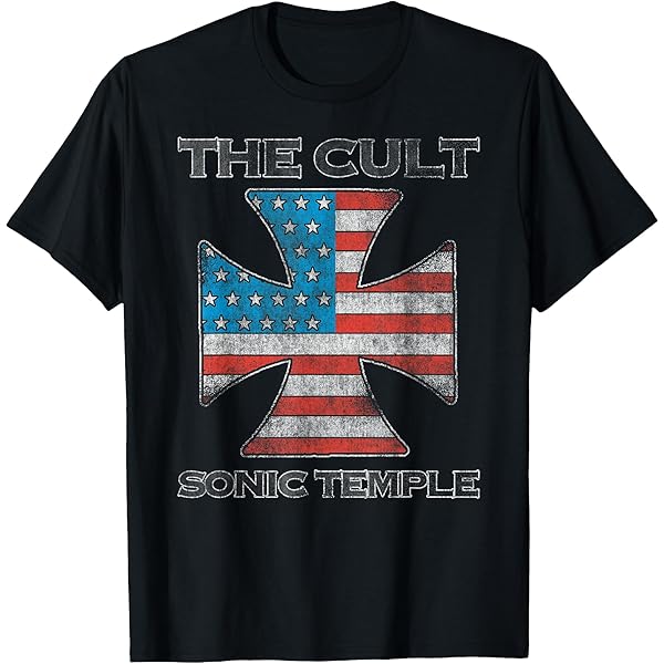 Amazon.com: The Cult – Vintage Sonic Temple T-Shirt : Clothing