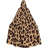 MZERSE Women Men Adults Full Length Hooded Cloak Cape with Hooded for Halloween Cosplay Costumes