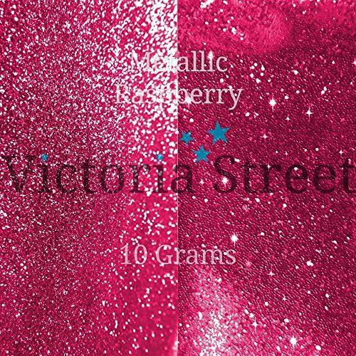 Victoria Street Glitter - Metallic Raspberry - Fine 0.008" / 0.2mm Pink Fuchsia[25 Grams]