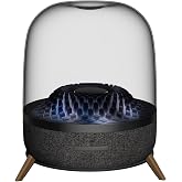 Metal Desktop Speaker Stand for Harman Kardon Aura Studio 3/4/5, Soundsticks 4 Speaker Desk Stand - Space Saving Table Desk Stand for Harman Kardon Soundsticks 4, Aura Studio 3, 4, 5 Speaker
