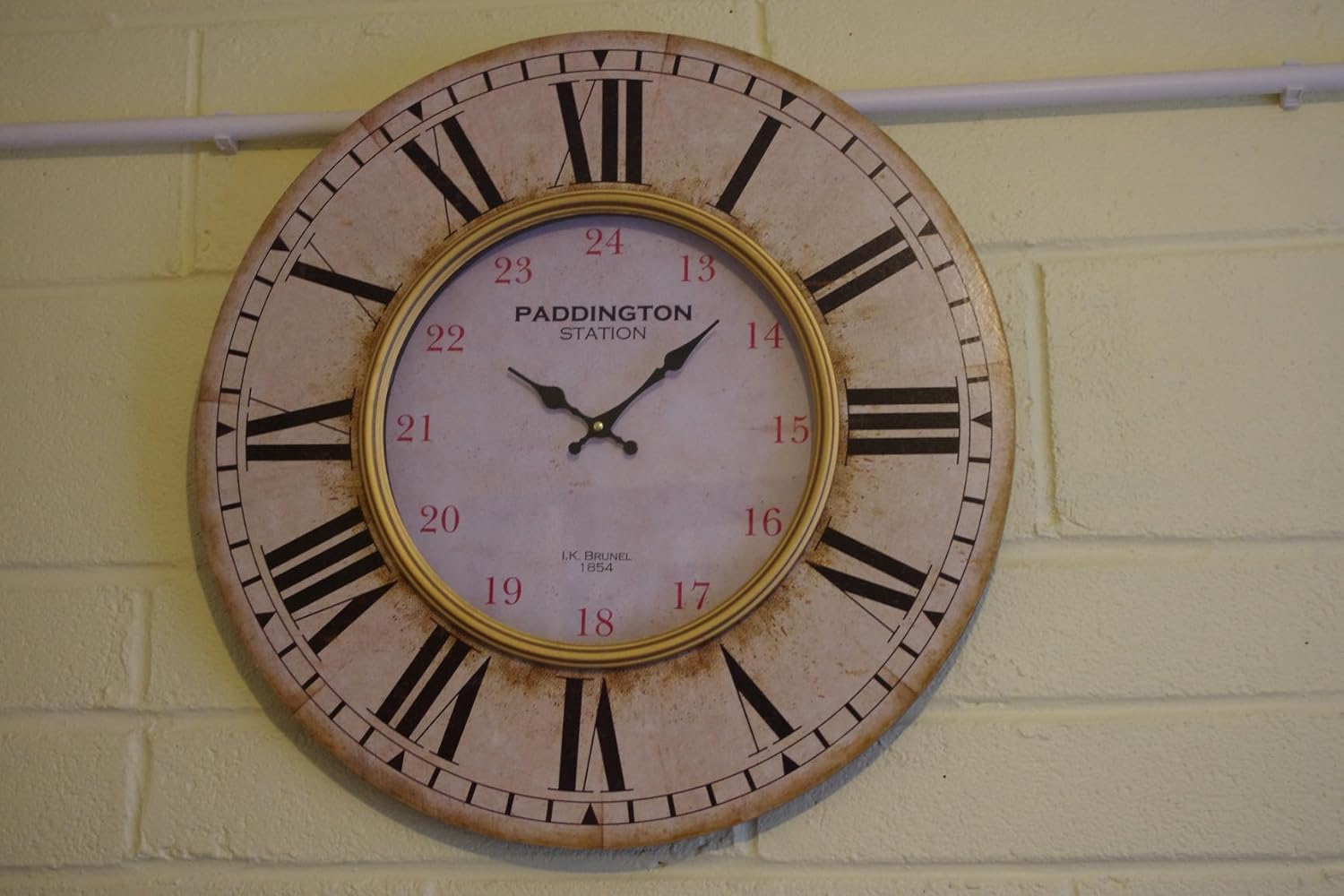 Paddington Station Oversized 60cm Clock Amazon.co.uk Kitchen & Home