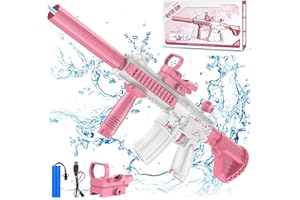 Dolanus Electric Water Gun for Kids Adults - Automatic Squirt Gun with up to 32 Ft Long Range, Summer Outdoor Beach Swimming Pool Party Toys, Gift for Kids Age 8 9 10 11 12 Years Old Boys